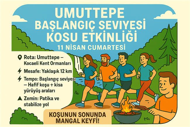 UMUTTEPE BAŞLANGIÇ SEVİYESİ PATİKA KOŞU ETKİNLİĞİ